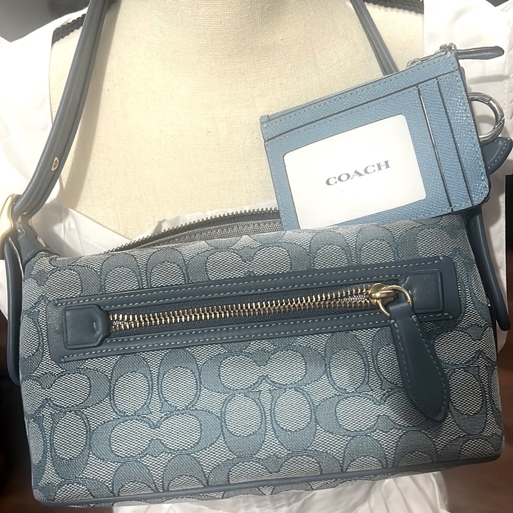 Coach purse set Authentic with card